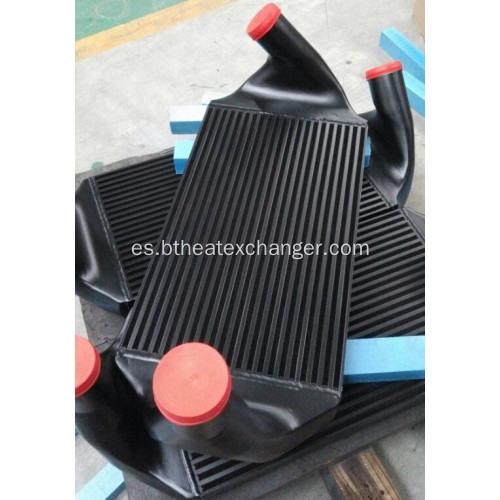 Placa de aluminio Intercooler / enfriador de aire de carga